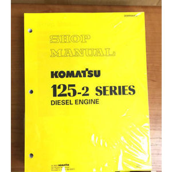 Komatsu Ethiopia  125-2 Series Diesel Engine Service Workshop Printed Manual #1 image