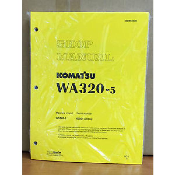 Komatsu Guinea  WA320-5 Wheel Loader Shop Service Repair Manual #1 image