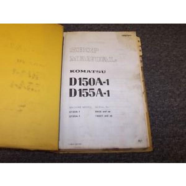 Komatsu Russia  D150A-1 D155A-1 Bulldozer Dozer Workshop Shop Service Repair Manual Book #1 image