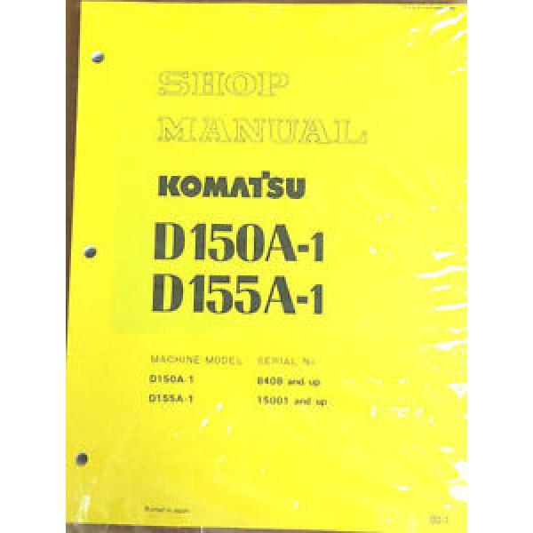 Komatsu Costa Rica  D150A-1, D155A-1 Crawler, Dozer, Bulldozer Shop Repair Service Manual #1 image