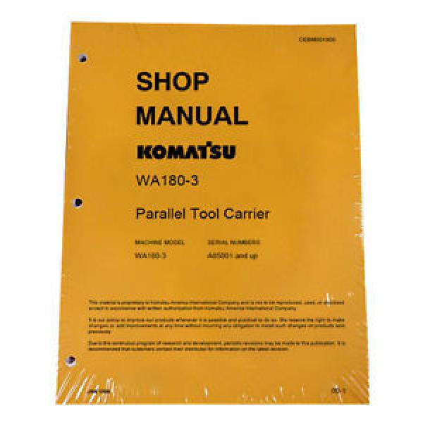Komatsu Argentina  WA180-3 Parallel Tool Service Repair Manual #1 image
