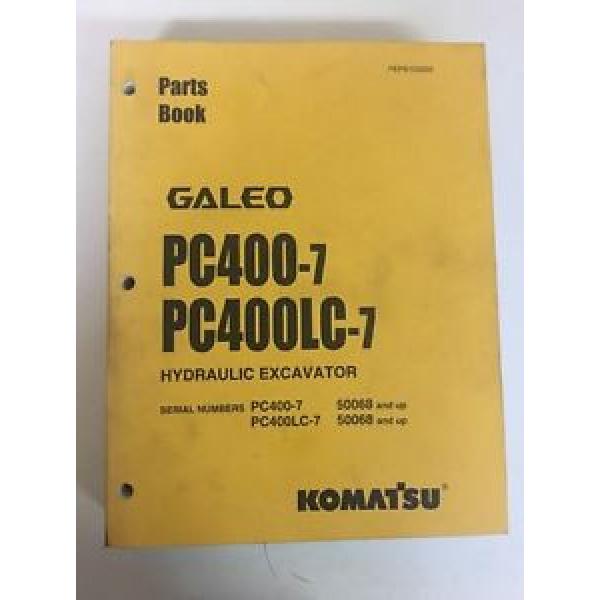 Galeo Gibraltar  Komatsu PC400-7 PC400LC-7 Hydraulic Excavator Parts Book #1 image