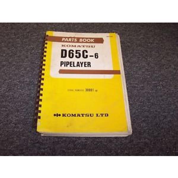 Komatsu Luxembourg  D655C-6 Pipelayer Original Factory Parts Catalog Manual Guide 30001-UP #1 image