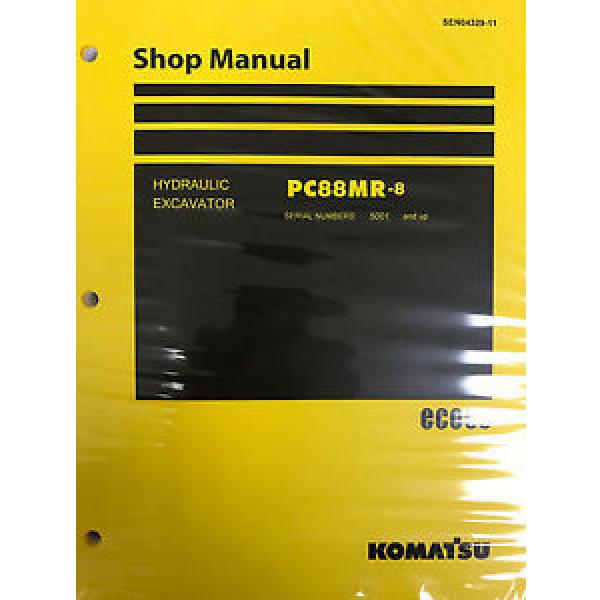 Komatsu Niger  PC88MR-8 Service Repair Printed Manual #1 image