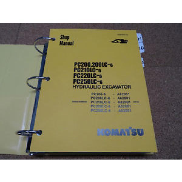 Komatsu Barbuda  PC200,PC200LC,PC210LC,PC220LC,PC250LC-6  Excavator Service Shop Manual #1 image
