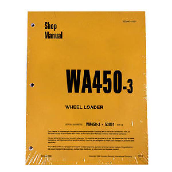 Komatsu Suriname  WA450-3 Wheel Loader Service Repair Manual #1 #1 image