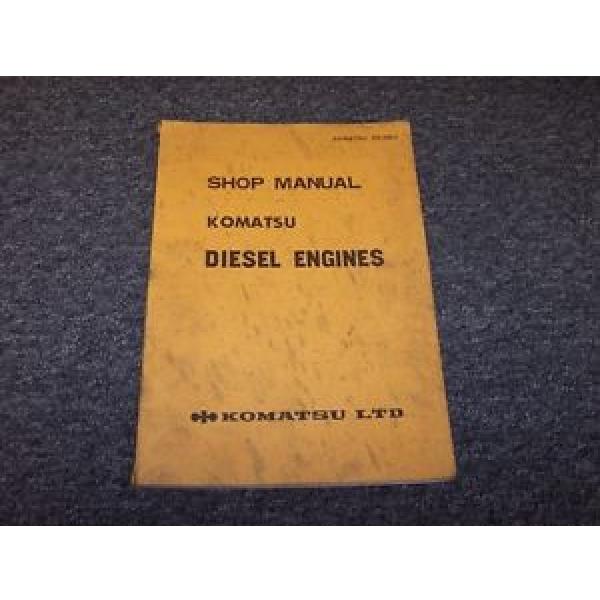 Komatsu Iran  6D155-1 6D155-2 Diesel Engine Workshop Shop Service Repair Manual Book #1 image