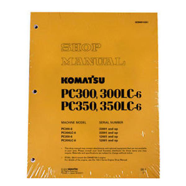 Komatsu United States of America  Service PC300-6/PC300LC-6/PC350-6/LC-6 Manual #1 image