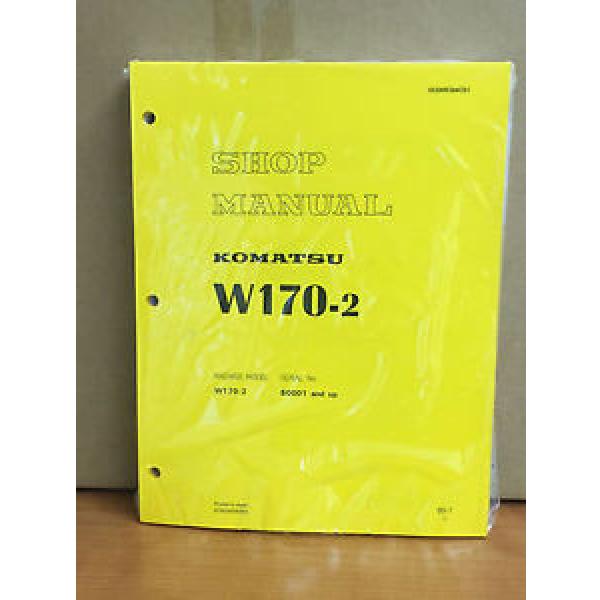 Komatsu Luxembourg  W170-2 Wheel Loader Shop Service Repair Manual #1 image