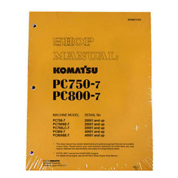 Komatsu Uruguay  PC750-7/LC/SE-7, PC800-7/SE-7 Service Manual #1 image