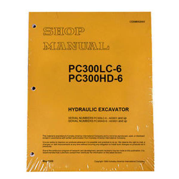 Komatsu Guyana  PC300HD-6LE, PC300LC-6LE Service Repair Printed Manual #1 image