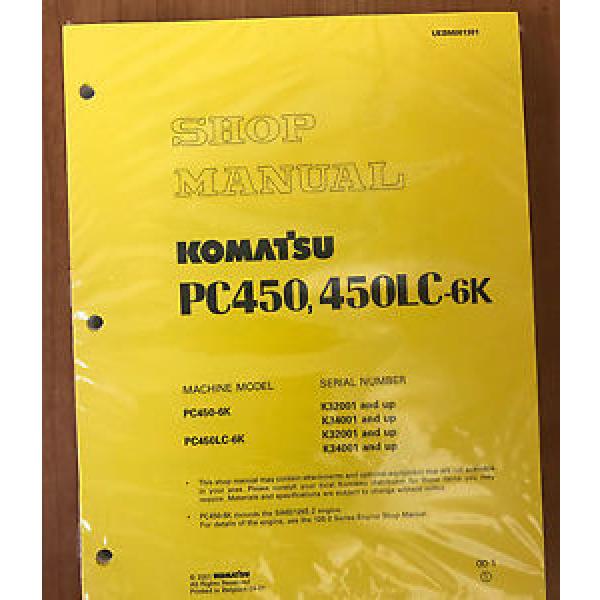 Komatsu Gambia  PC450-6K, PC450LC-6K Service Repair Printed Manual #1 image