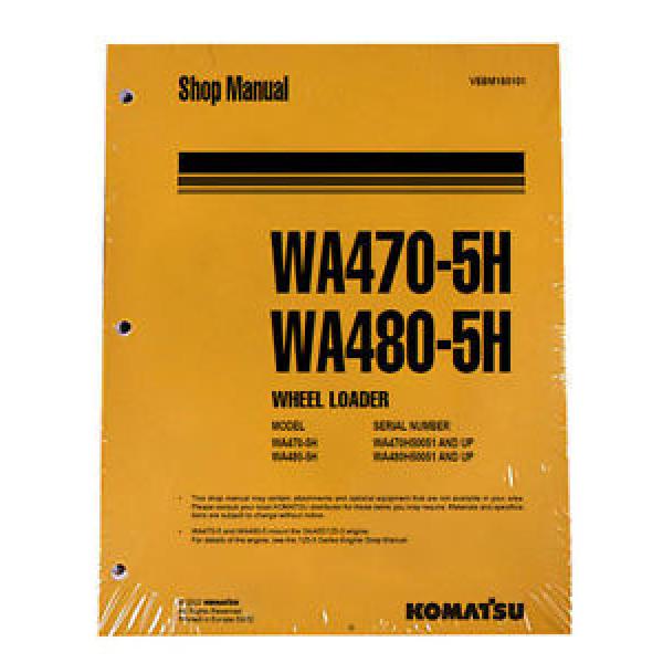 Komatsu France  WA470-5H, WA480-5H Service Repair Manual #1 image