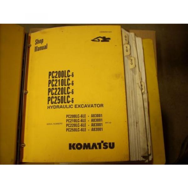Komatsu Cuba  Shop Manual PC200LC-6LE, PC210LC-6LE, PC220LC-6LE, PC250LC-6LE #1 image