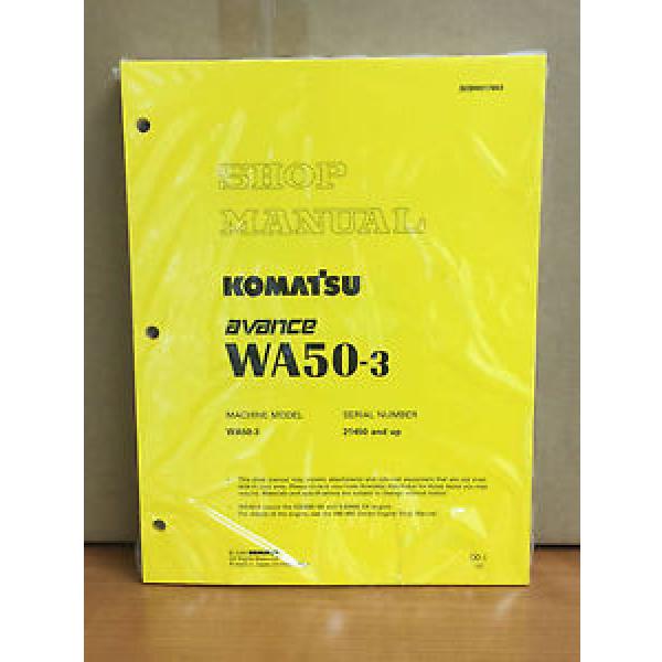 Komatsu Mauritius  WA50-3 Avance Wheel Loader Shop Service Repair Manual #1 image