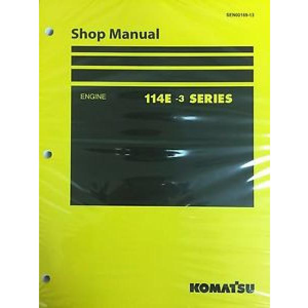 Komatsu Bulgaria  114E-3 Series Engine Factory Shop Service Repair Manual #1 image
