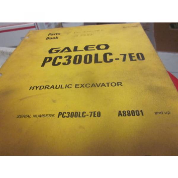 Komatsu Haiti  PC300LC-7EO Hydraulic Excavator Parts Book Manual #1 image