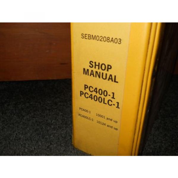 Komatsu Barbuda  PC400-1 PC400LC-1 shop manual #2 image