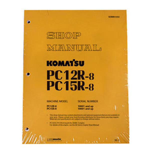 Komatsu Liechtenstein  Service PC12R-8, PC15R-8 Shop Manual NEW #1 image