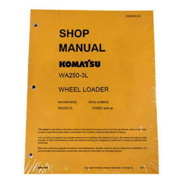 Komatsu Honduras  WA250-3L Wheel Loader Service Shop Manual #1 image