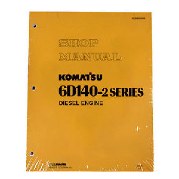 Komatsu Azerbaijan  6D140-2 Series Diesel Engine Service Workshop Printed Manual #1 image