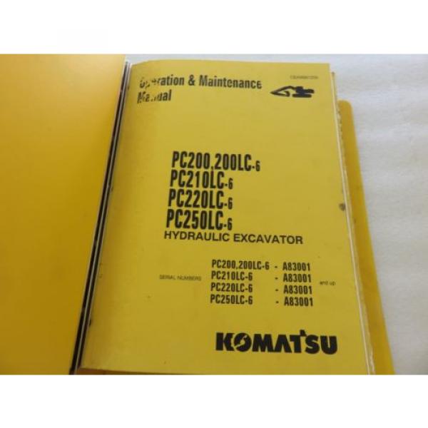 Komatsu Mauritius  - PC200 210 220 250 LC-6 - Hydraulic Excavator Parts Manual BEPB001800 #4 image