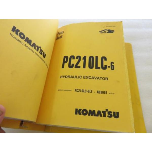 Komatsu Mauritius  - PC200 210 220 250 LC-6 - Hydraulic Excavator Parts Manual BEPB001800 #5 image