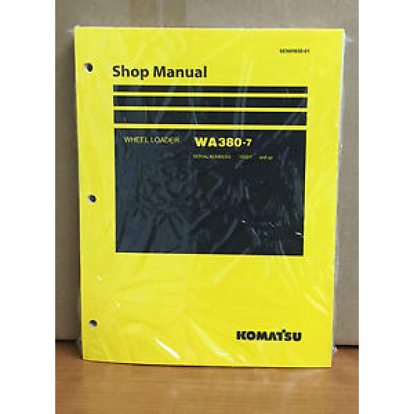 Komatsu United States of America  WA380-7 Wheel Loader Shop Service Repair Manual #1 image