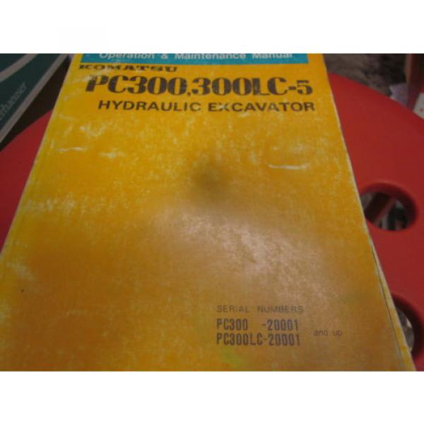 Komatsu Azerbaijan  PC300 PC300LC-5 Excavator Operation &amp; Maintenance Manual 1989 #1 image