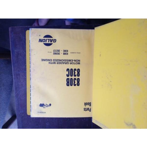 OEM Hongkong  KOMATSU 830B 830C GALION Motor Grader PARTS Book Catalog Manual GUC #4 image