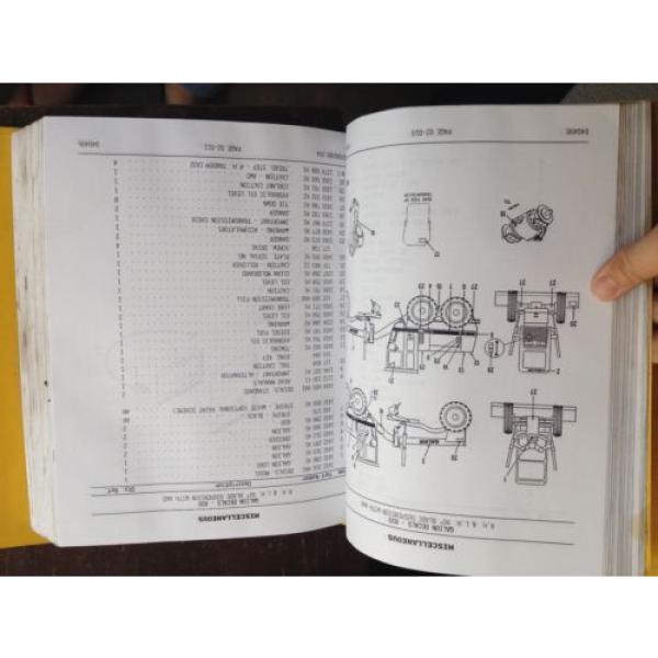 OEM Hongkong  KOMATSU 830B 830C GALION Motor Grader PARTS Book Catalog Manual GUC #5 image
