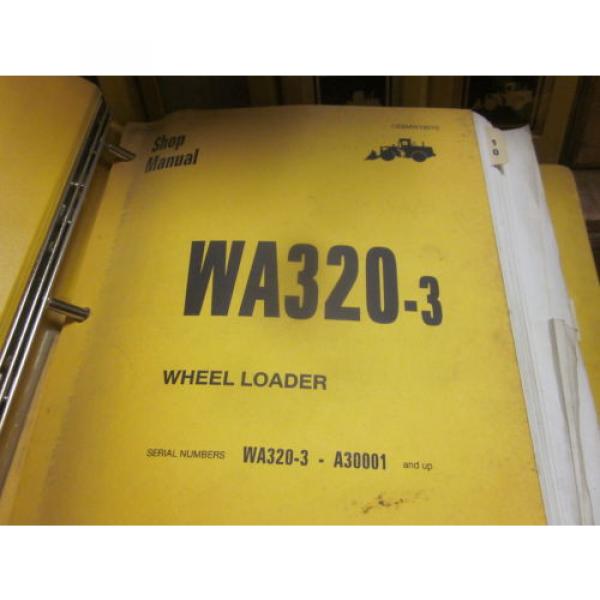 Komatsu Luxembourg  WA320-3 Wheel Loader Repair Shop Manual #1 image