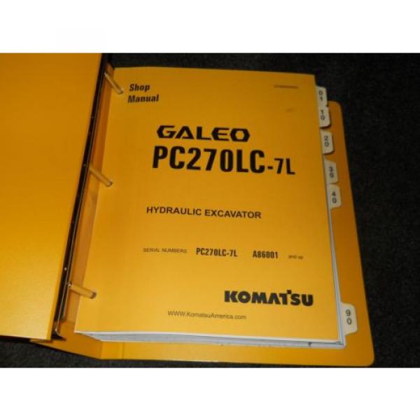 Komatsu Malta  PC270LC-7L shop manual A86001 up #2 image