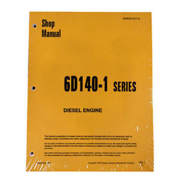Komatsu Andorra  6D140-1 Series Diesel Engine Service Workshop Printed Manual #1 image
