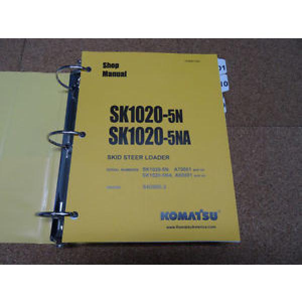 Komatsu Egypt  SK1020-5N, SK1020-5NA Skid-Steer Loader Service Shop Repair Manual #1 image