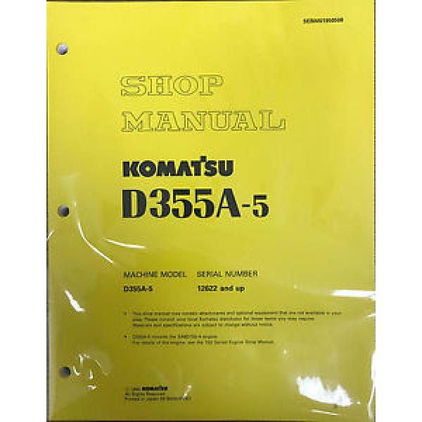 Komatsu Bahamas  D355A-5 Service Repair Workshop Printed Manual #1 image