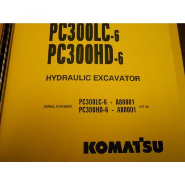KOMATSU United States of America  PC300 LC &amp; PC300 HD HYDRAULIC EXCAVATOR Parts Book #3 image
