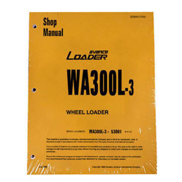 Komatsu Liechtenstein  WA300L-3 Wheel Loader Service Repair Manual #1 image