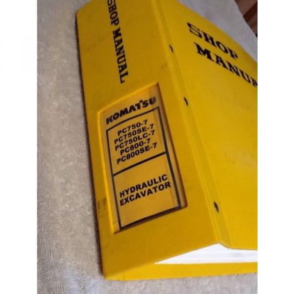Komatsu Suriname  Pc750-7, Pc750Se-7, Pc750Lc-7, Pc800-7 Excavator Shop Service Manual #2 image