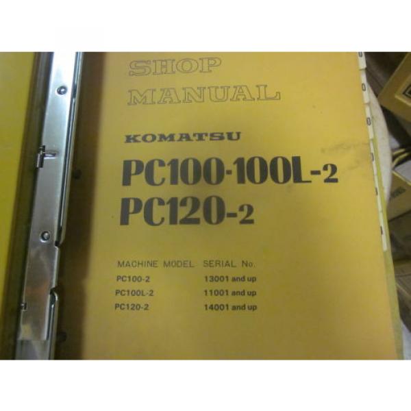 Komatsu Bahamas  PC100 100L-2 PC120-2 Hydraulic Excavator Repair Shop Manual #2 image