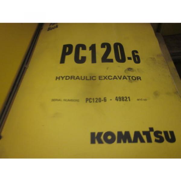 Komatsu Malta  PC120-6 Hydraulic Excavator Parts Book Manual #1 image