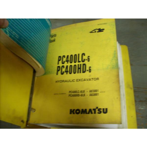 Komatsu Burma  Parts Book PC400LC-6 #3 image